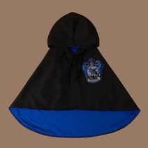 고양이 개 망토 테디 작은 마법 아카데미 Cos 애완 동물 옷 조수, S(less than 3.5kg), blue