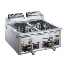 치킨 튀김기 온도조절 가스 프라이드 치킨 기계, 30L 크로스 튜브 액화 가스