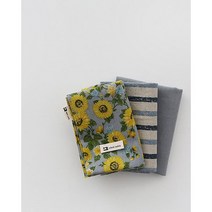 원단패키지 린넨단델리온(블루)3종 1/8마 93609