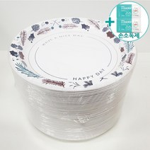 코스트코 삼풍 친환경 종이접시 (대) 26cm x 60매 + 더메이런손소독제