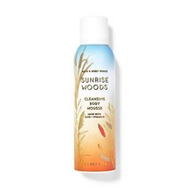 Bath & Body Works SUNRISE WOODS Cleansing Body Mousse - Full Size