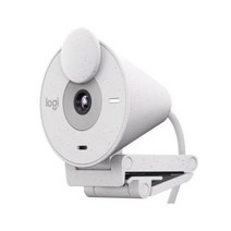 로지텍코리아 BRIO 300 FULL HD 화상 웹캠 컴퓨터 카메라 (오프화이트), 오프화이트