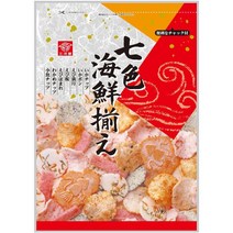 일본쌀과자 일본센베이 미카와야 제과 나나이로 해물 모둠 145g×10봉지, 상세참조