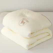 포근한 양모이불 캐시미어 보온뉴질랜드 사계절 호텔침구 호주 양털 겨울 에어울 낙타, 흰색