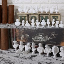 플리즈겟 소묘드로잉연습 미니석고조각상, 16번