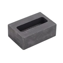 흑연 도가니 금 은 용융 도구 r3mc 도가니 금형 금속 용융 주조 정제 잉곳 금형, 200g, 1개