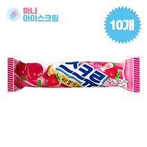 롯데제과 스크류바 10개 아이스크림