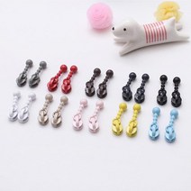 짱패브릭 (5개1세트) 3호코일 칼라볼지퍼슬라이더 / 지퍼슬라이드 / 지퍼머리 / 지퍼고리, 연핑크