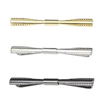 GHSHOP 3Pcs 신사 핀치 클립 넥타이 핀 셔츠 클립 좋은 질감 길이 6cm