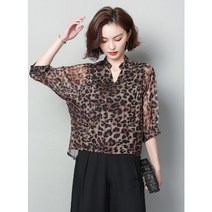 호피 블라우스 910