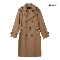 티비제이 남성 트렌치 롱코트 T191JP420P