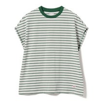 단톤 DANTON / 돌만 슬리브 테두리 티셔츠 일본직송