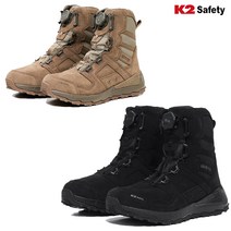 K2 택티컬 고어텍스 경량 전술화 워킹화 8인치 선심없음, 베이지