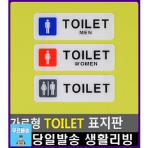 회사빌딩 화장실 위치 안내 심플 표지판 흡연금지표지판 표시판 미세요당기세요 문구팬시 사무용품전문점, 여자(WOMEN)