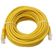 NETmate 넷메이트 NMC-U505Y CAT5E UTP 다이렉트 랜케이블 옐로우 5m 랜/광통신 장비-랜케이블/랜장비, 선택없음, 선택없음