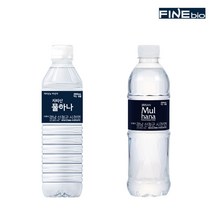 지리산물하나 생수 500ml 80개
