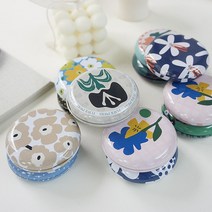 미니 틴케이스 12P 세트 원형 틴캔 틴박스