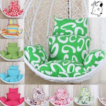 매달려 바구니 쿠션 단일 매달려 난초 이동식 빨 새 둥지 스윙 쿠션 매달려 의자 쿠션 등나무 크래들 두껍게 쿠션 일반방석 곤돌라 좌석시트 싱글 접난 분리세탁 빈백소파 그네 매트 그네의자 쿠션 두꺼운 의자매트, 완전 투명 방수 쿠션 + 카펫 + 쿠션 커버 (커버 교환)