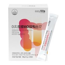 이지비타 이지프로바이오틱스17 모유유래 유산균 다니스코사 유산균 3g x 30포_jm, 1개