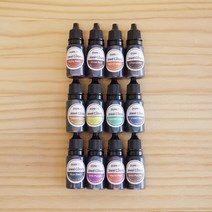 레진공예 레진조색제 (투명) 24색 10ml 세트, 세트(B)