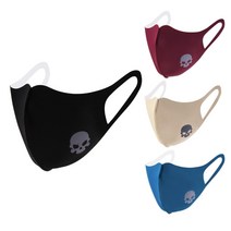 [AVAVE] 어베이브 스컬로고 3D입체 컬러마스크, 선택완료, 블루_성인M