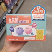 미스플러스 핑퐁팡 피규어 입욕제 120g x 2개
