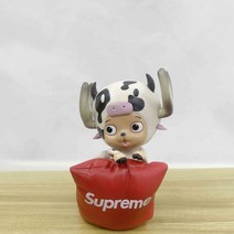 원피스 얼룩소 쵸파 12cm 왕자영요 SNK 키덜트 피규어 장식 모델 다이캐스트 뽑기방 애니 캐릭터 챔피언, 얼룩소쵸파