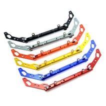 락모터스 오토바이 공용 크로스바 핸들 멀티바 튜닝핸들 봉지걸지 핸들바 NMAX125 XMAX300, CNC크로스바(레드2SET)