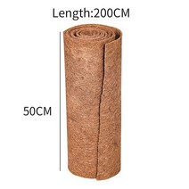 야자매트 주차장 파충류카펫 미끄럼방지 매트 3 size 천연 코코넛 섬유 라이너 대량, 0.4x2m