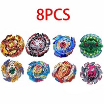 탑스 세트 발사대 Beyblade Toys With Starter and Arena Bayblade 금속 신 버스트 Bey Blade Blades, [34] SZTL-8PCS-14
