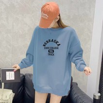 IDT 롱맨투맨 기모 티셔츠 오버핏 빅사이즈 맨투맨 티셔츠/후드티/기모맨투맨/맨투맨티