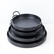 원형 사각 스텐 경질 닭갈비팬 곱창팬 가정용 업소용, 경질 닭갈비팬 대(440mm)