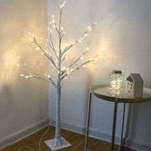 감성 인테리어 자작 나무 조명 스탠드 무드등 LED USB 조명등 180cm