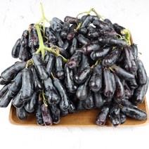 씨없는 고당도 가지포도 블랙사파이어 1kg 2kg 마녀포도, 푸띠 수입 블랙사파이어포도 2kg, 1개