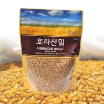 카무트라 불리는 슈퍼곡물 고대곡물 통곡물 호라산밀 1kg, 5kg(1kg 다섯개)