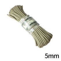 [포스트엑스] [넷피엑스] 다용도 유틸리티 로프 5mm X 15미터 (카키), 색상:one color / 사이즈:free, 상세 설명 참조