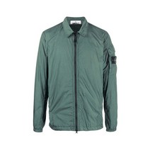 [명품]스톤아일랜드 22FW 771510223 V0057 와펜패치 오버셔츠 집업 자켓 블루그린 남성 자켓 TJ 22FW77151 0223V0057