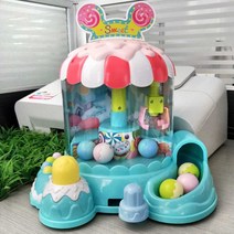 미니 인형뽑기 기계 장난감 캔디 리듬게임 게임기, F
