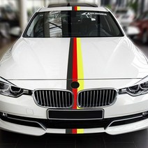 독일 국기 데 스티커 랩핑 시트 15cm x 1M 페인트벗겨짐 부분도색 k8핸들커버 세계국기 그릴몰딩, 독일국기데칼스티커