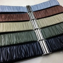 패딩용벨트 주름 스판 밴딩 밴드 와이드 심플 패딩 벨트 5color