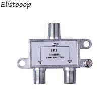 uhd안테나 지상파 안테나 위성안테나 2 way tv signal cable splitter tv antena 케이블 신호 믹서 antenna splitter signal, 없음