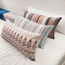 보헤미안 에스닉 대쿠션, 50X110 (커버만), 작은소녀들347717 39