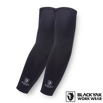 블랙야크 S쿨토시 팔토시 여름 골프 등산 낚시 자전거 작업용 남성 여성 자외선차단, 검정