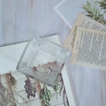 캔들마노 양초유리용기 - 사각(대)