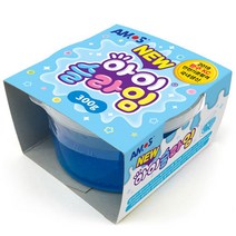 아모스 아이슬라임 300g(투명.핑크.하늘), 하늘