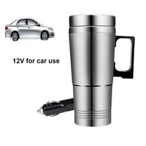 차량용전기포트 커피포트 포트 차량용 휴대용 usb 전기 포트 주전자 물끓이기 12V/24V 1000ml 전기 난방 주, 02 12V Car use