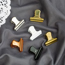 빈티지 메탈 미니 집게 클립 책갈피 사무용품 다꾸, Z06-02:실버