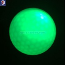 골프공 구기 시합 기프트 레인보우 글리터링 솔리드 무지 항상 밝다 LED 조명 야간공연 발광구 2568056019, 항상 밝다 공 그린
