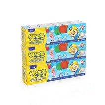 크린랲 뽀로로 슬라이딩 지퍼백 (대) 25cm x 24cm 12매입, 3개, 대(L)