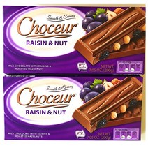 코세르 건포도 넛 밀크 초콜릿 200g 2팩 Choceur Raisin and Nut Milk Chocolate
